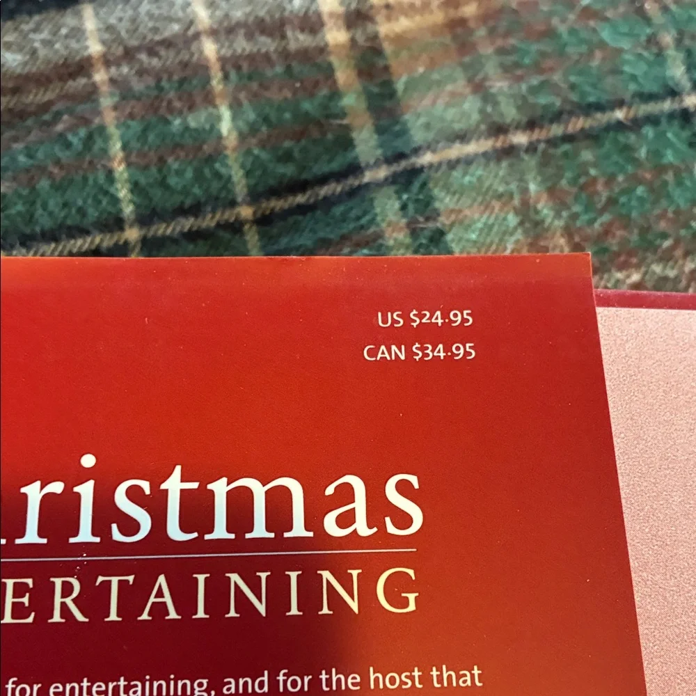 Williams Sonoma Christmas Entertaining Book
